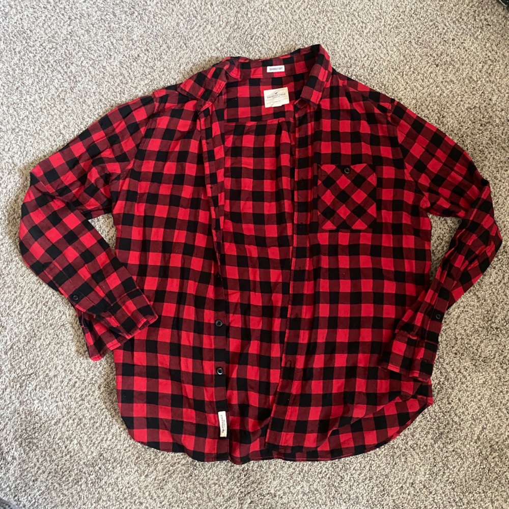 American Eagle Buffalo Plaid Flannel